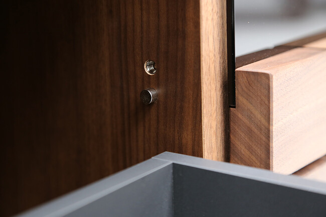 レンガ風テレビボード 