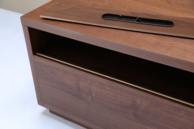 レンガ風テレビボード 