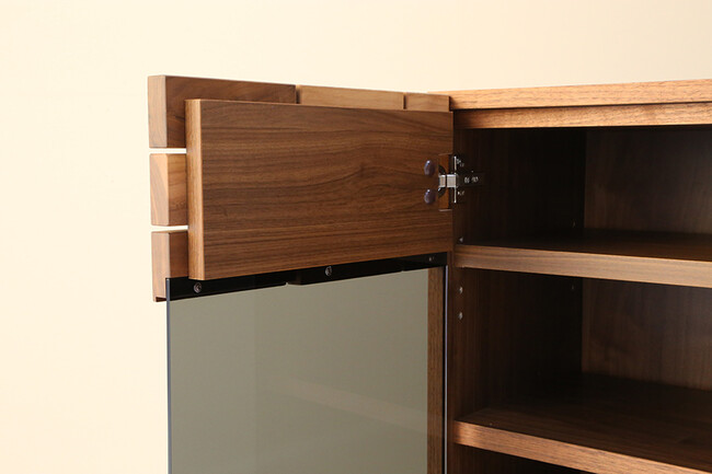 レンガ風80キャビネット 