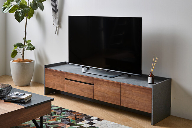 VIRAL（バイラル）テレビボード（ブラウン） 