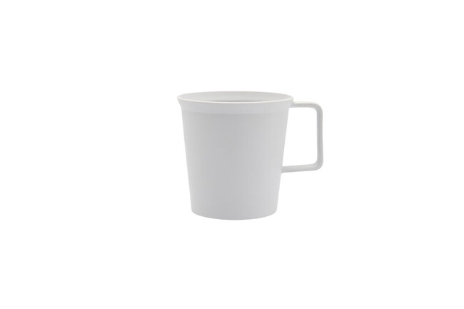 TY マグ ホワイト グレー