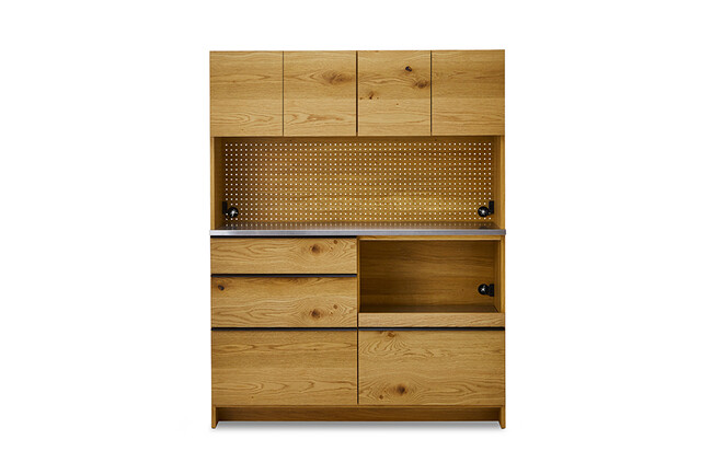 素材感を活かした本格派ダイニングボード 