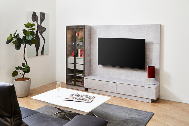 LUU（ルー）テレビボード（セラミカライト） 