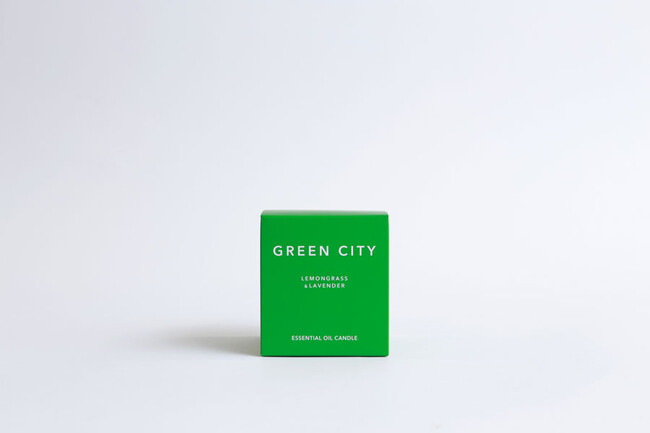 GREEN CITY キャンドル レモングラス&ラベンダー * 