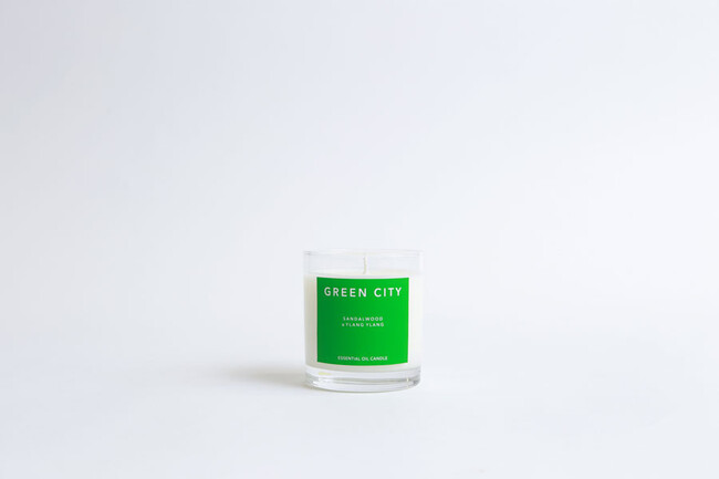 GREEN CITY キャンドル サンダルウッド&イランイラン * 