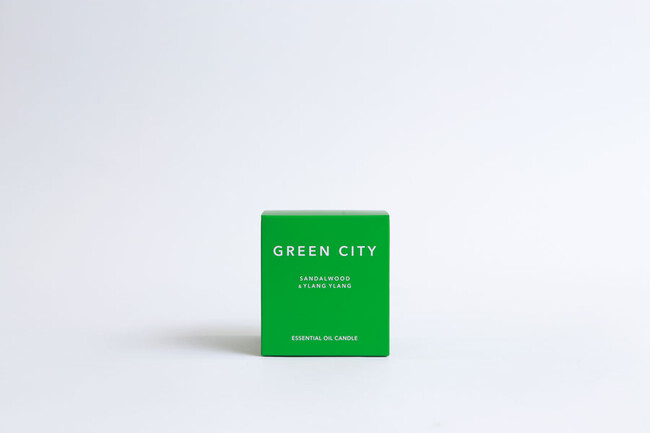 GREEN CITY キャンドル サンダルウッド&イランイラン * 
