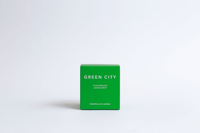 GREEN CITY キャンドル シダーウッド&ベルガモット * 
