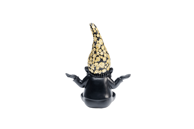 ノームメディテーションブラックゴールド　デコフィギア 