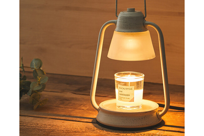 香るキャンドル ムスク＆ローズウッド * 