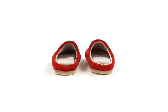Skips! テスタバールームシューズ（M / ケーブルレッド） 
