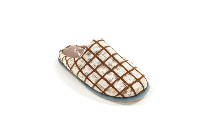 Skips! テスタバールームシューズ（M / チェックオフホワイト） 