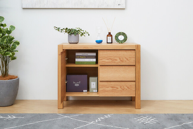 TRUNK（トランク）リビングボード（オーク） 