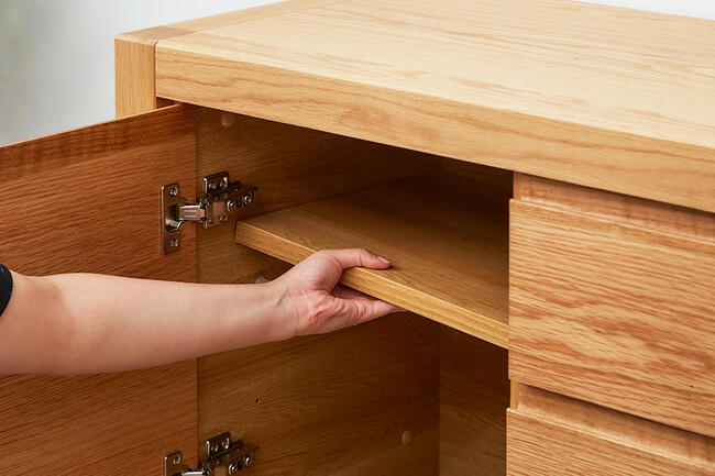 TRUNK（トランク）リビングボード（オーク） 