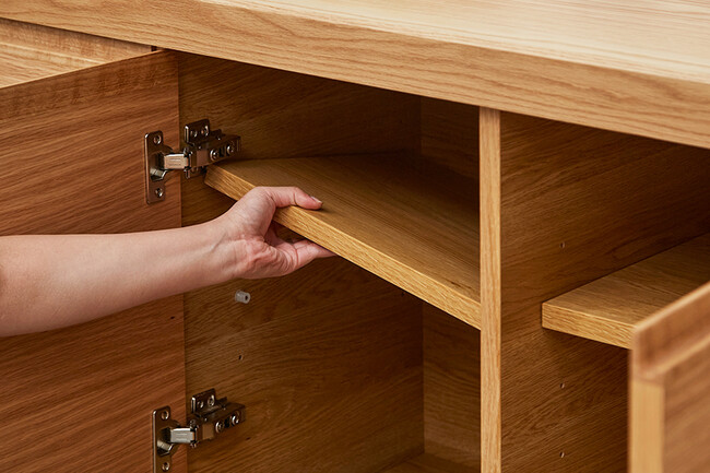 TRUNK（トランク）リビングボード（オーク） 