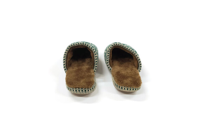 Skips! BM AF54 暖かスリッパ（M / グリーン） 