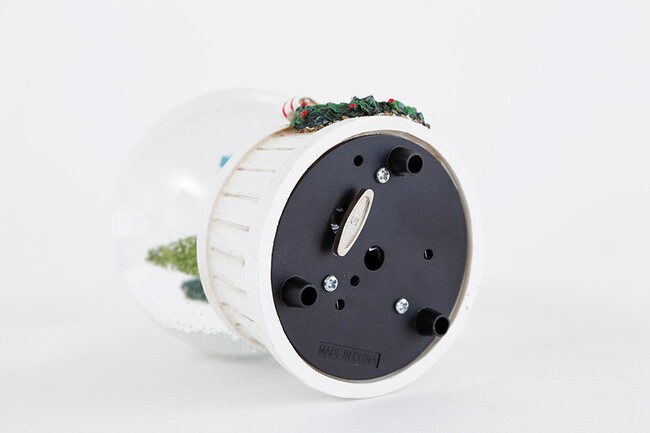 BUS CARRYING GIFT BOX SNOW GLOBE スノードーム * 