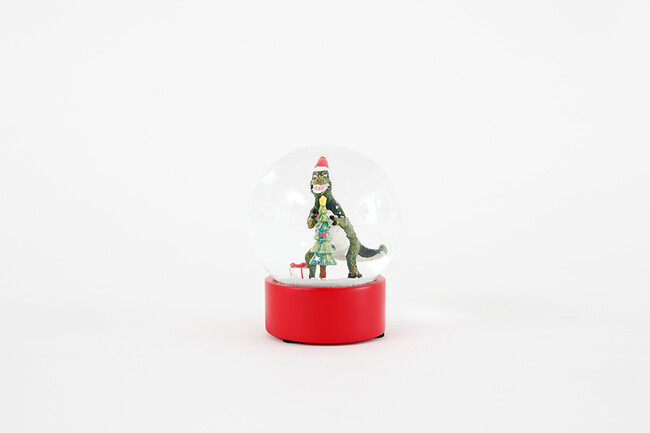 DINOSAUR SNOW GLOBE スノードーム 