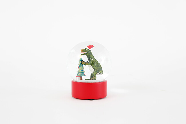 DINOSAUR SNOW GLOBE スノードーム 