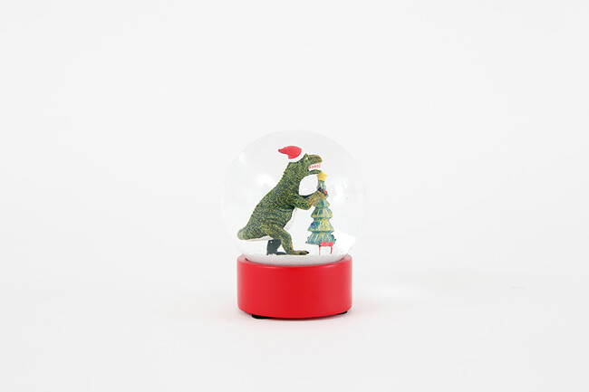 DINOSAUR SNOW GLOBE スノードーム 