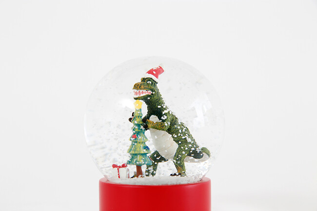 DINOSAUR SNOW GLOBE スノードーム 