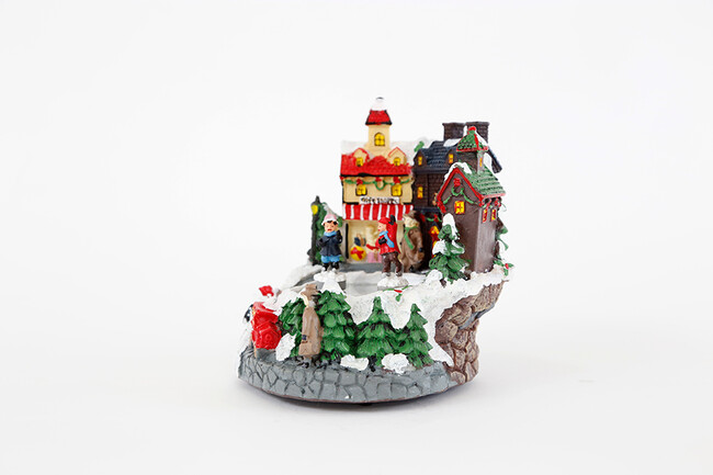 SKATING CHILDREN MUSIC BOX * 