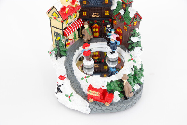 SKATING CHILDREN MUSIC BOX * 