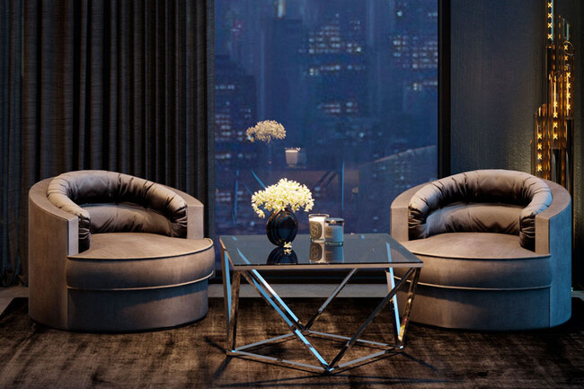 ミュージックホール グレー アームチェア 