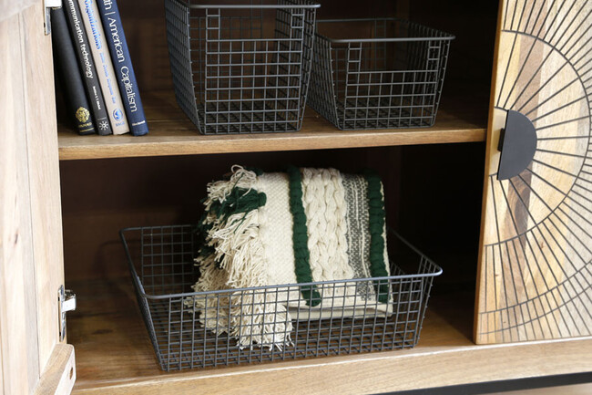 ワイヤーバスケット LOW GY(L) 