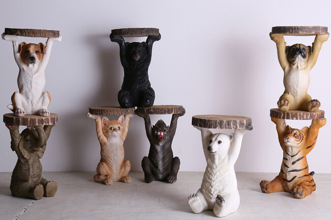 アニマルサイドテーブル タイガー 