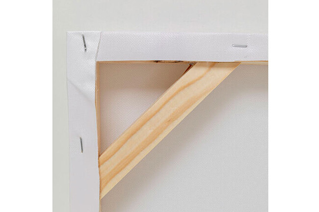 ヘッドドレスドッグ80×80cm キャンバスピクチャー 