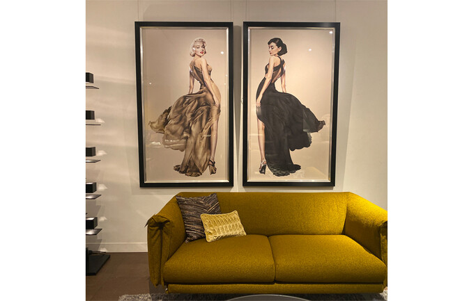 ディーバ172x100cm フレームピクチャー 