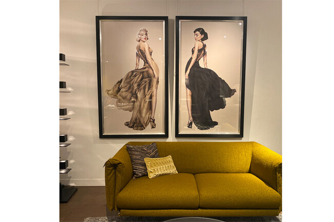 マリリン172x100cm フレームピクチャー 