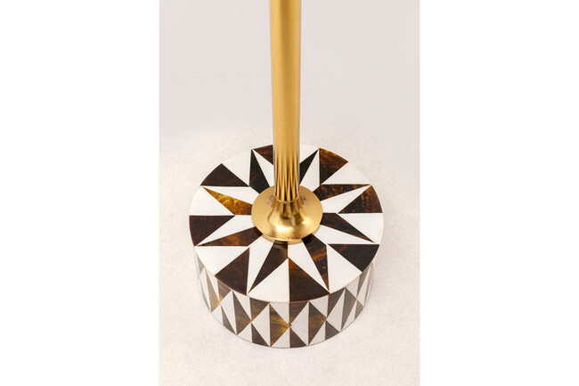 ドメロ スター ブラウン ホワイト O25cm サイドテーブル 