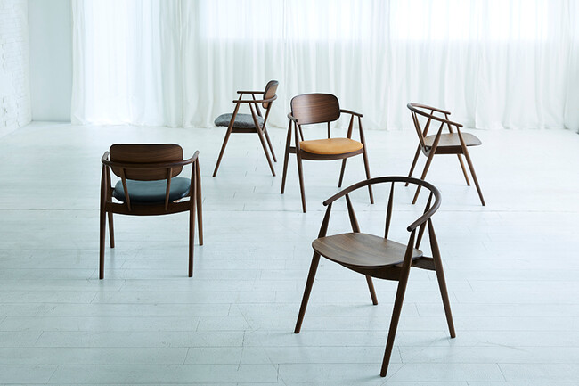 TRUNK2（トランクツー）ダイニングチェア DC1（ウォールナット） 