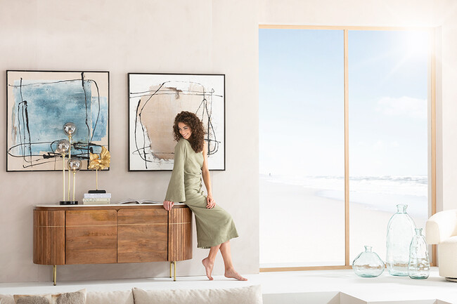 グレース 160×78 cm サイドボード 