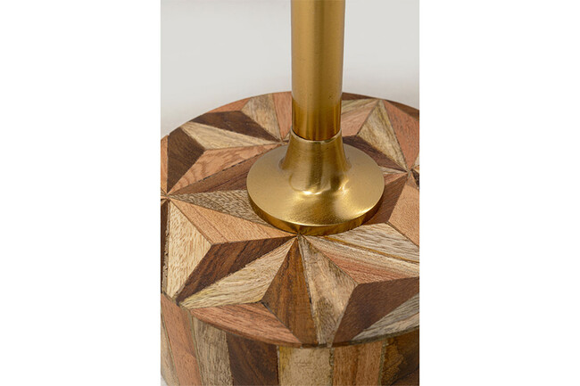 ドメロ ジオ ブラウン O25cm　サイドテーブル 