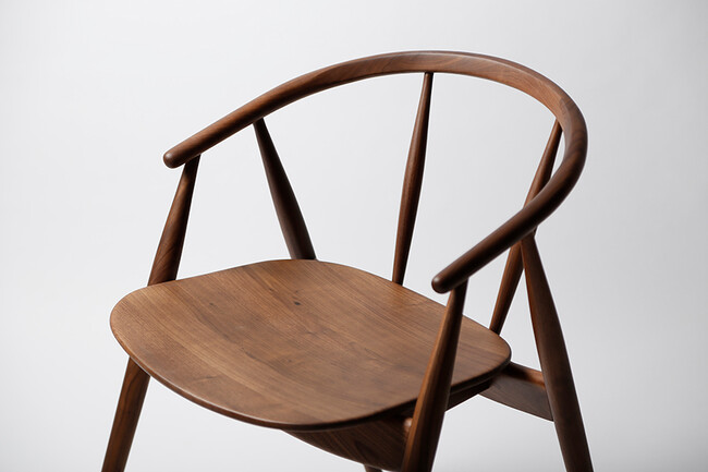 TRUNK2（トランクツー）ダイニングチェア DC1（ウォールナット） 