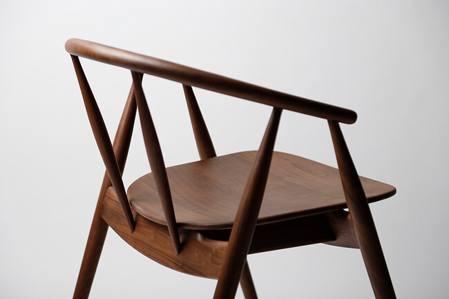 TRUNK2（トランクツー）ダイニングチェア DC1（ウォールナット） 