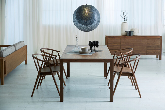 TRUNK2（トランクツー）ダイニングチェア DC1（ウォールナット） 