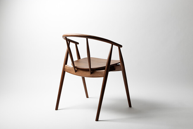 TRUNK2（トランクツー）ダイニングチェア DC1（ウォールナット） 