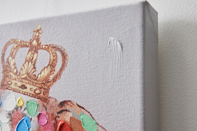 ドッグウィズクラウンB 30×30cm 