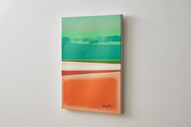 パターンオレンジ 50×70cm 