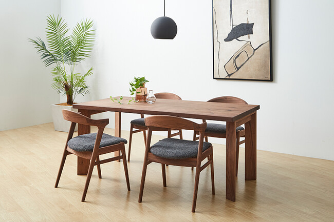 GAKU（ガク） ダイニングテーブル　W1500（ウレタン塗装） 