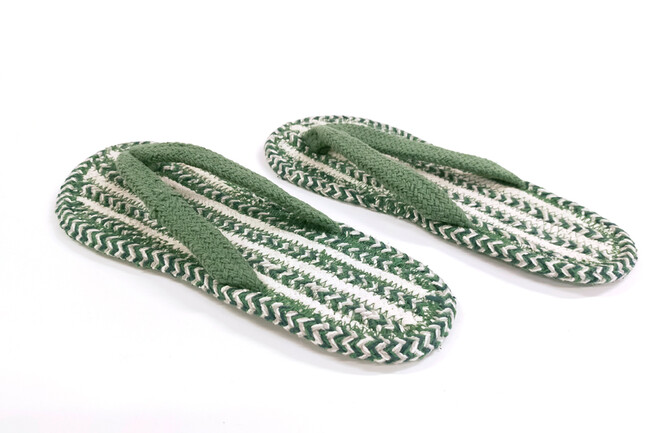 Skips! コットンサンダル オーチャード（L / グリーン） 