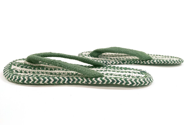 Skips! コットンサンダル オーチャード（L / グリーン） 