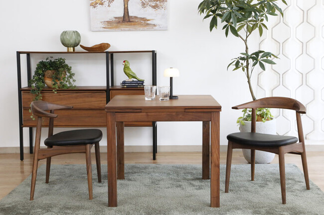 COMODO2（コモドツー） 伸長式ダイニングテーブル（オークOAK） 