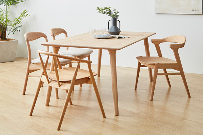 SATO（サト）ダイニングテーブル OAK W1800 