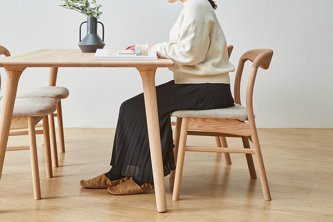 SATO（サト）ダイニングテーブル OAK W1800 