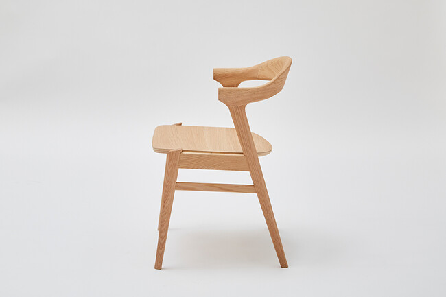 go（ゴウ）アームチェア  OAK エクリュ（板座） 