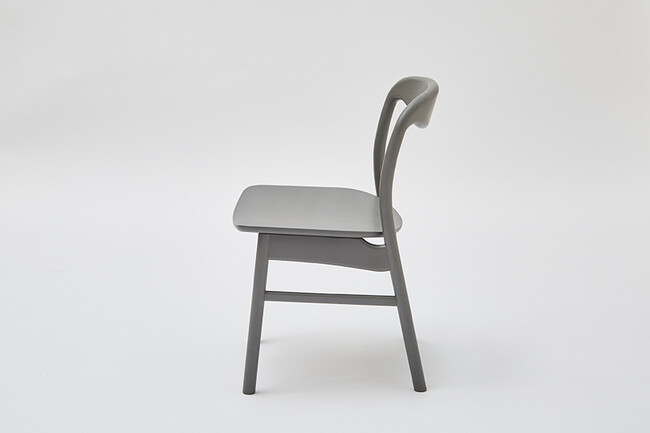 yama（ヤマ）サイドチェア  OAK グレー（板座） 